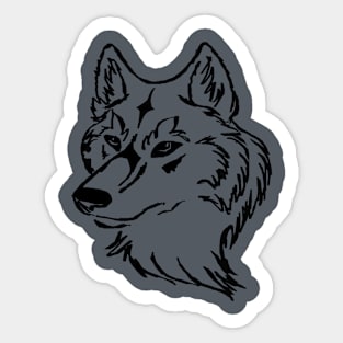 Wolf Sticker